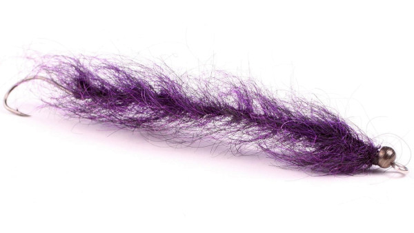 Guideline Meerforellenfliege - Borstemark purple/black