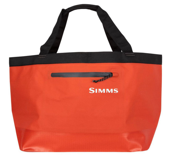 Simms Dry Creek Simple Tote 50l simms orange