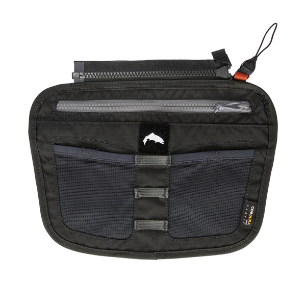 Simms Zip-In Tippet Tender Pocket carbon Tasche