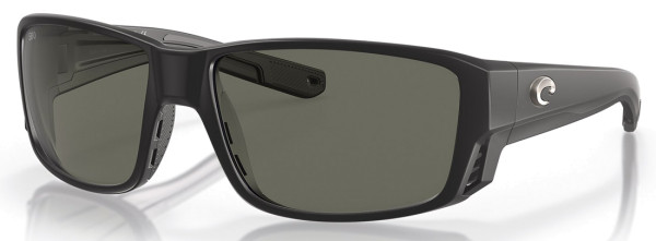 Costa Polarisationsbrille Tuna Alley Pro Matte Black (Gray 580G)