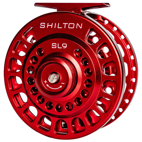 Shilton SL Series Fliegenrolle new sizing red