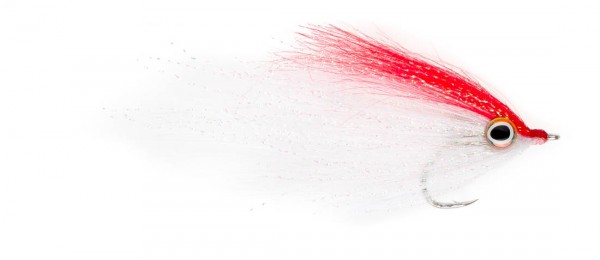 Fishient H2O Salzwasserfliege - Magnetic Minnow red & white