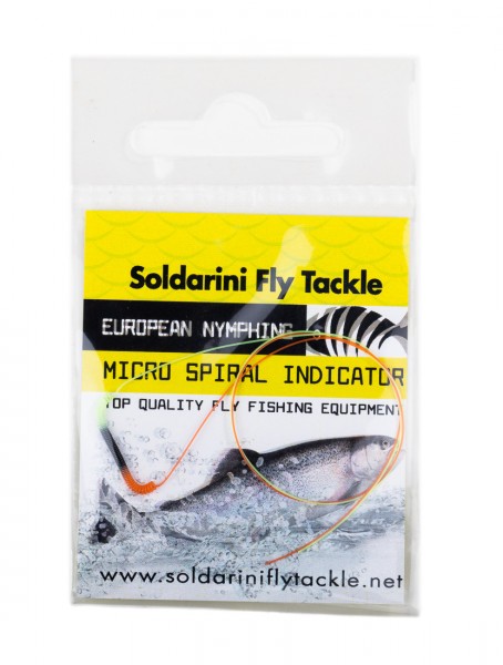 Soldarini Fly Tackle Micro Spiral Indicator Sichthilfe Tri-Color 25mm
