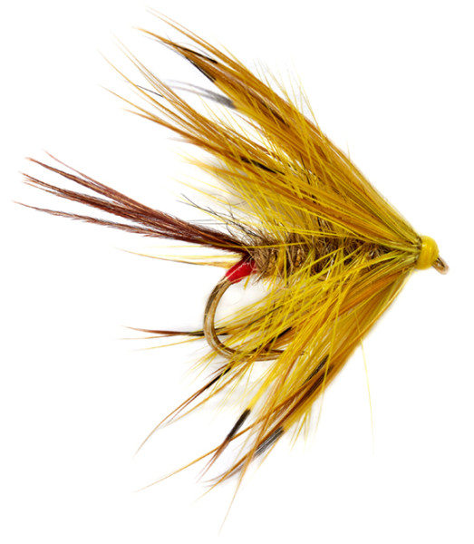 Fulling Mill Nassfliege - Jackie's Yellow Mayfly Maifliege