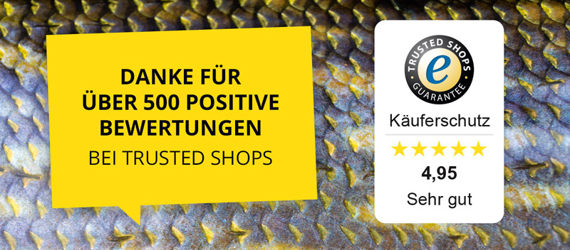 Danke für eure Trusted Shops Bewertungen!