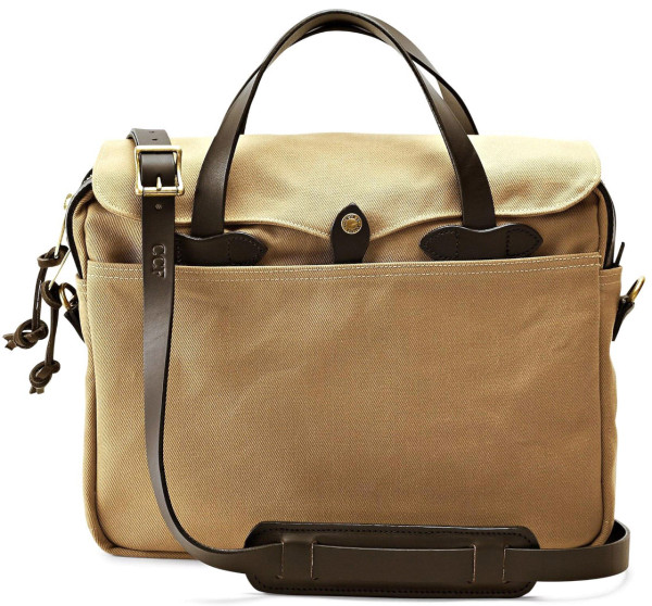 Filson Rugged Twill Original Briefcase Tasche 13L tan