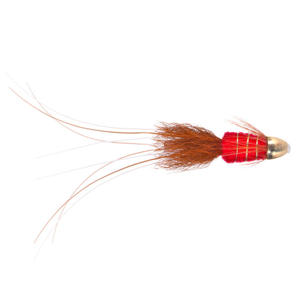 Superflies Lachsfliege - Frances Red Tungsten Conehead