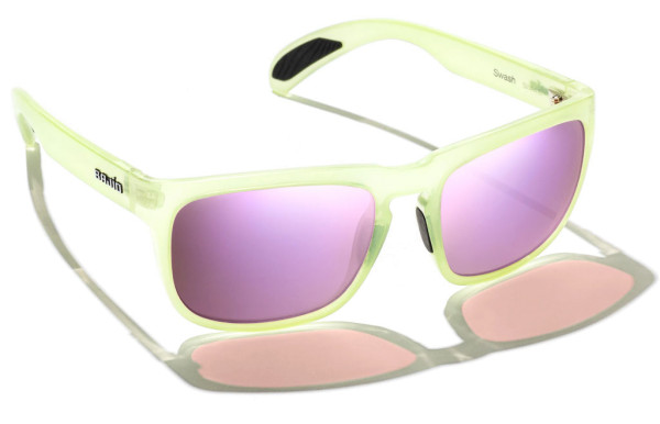 Bajio Polarisationsbrille Swash - Seafoam Gloss (Rose Mirror PC)