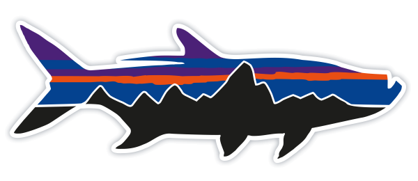 Patagonia Fitz Roy Tarpon Sticker