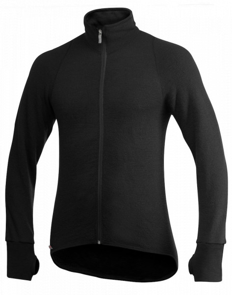 Woolpower Full Zip Jacket 400 Jacke black
