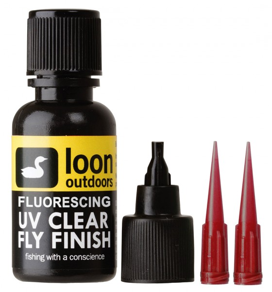 Loon Fluorescing UV Clear Fly Finish fluoreszierend