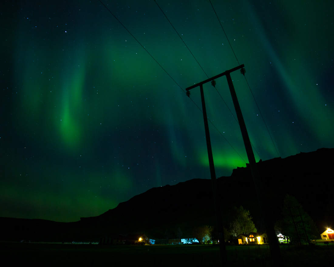 Nordlicht auf Island