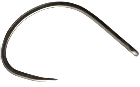 Mustad Heritage CW58XS Barbless Curved Wide Gap Dry Fly Haken