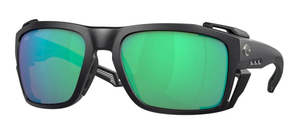 Costa Polarisationsbrille King Tide 8 #L Black (Green Mirror 580G)