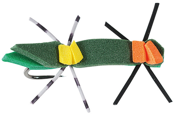 Soldarini Fly Tackle Trockenfliege - Cernobil Ant Green Hopper