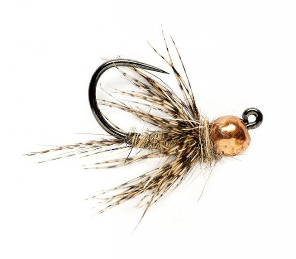 Fulling Mill Nymphe - Tungsten KJ March Brown Jig Barbless