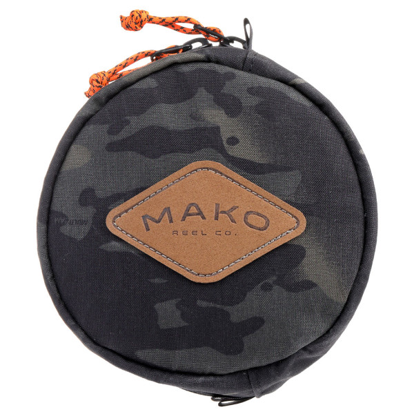 Mako Reel Co. Logo Reel Case Rollentasche green camo