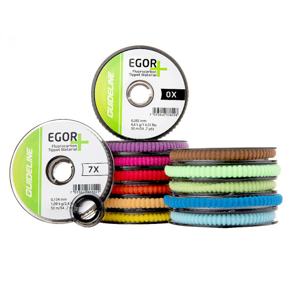 Guideline EGOR+ Fluorocarbon auf Spule Tippet Material