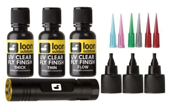 Loon UV Fly Tying Kit mit UV Bench Light (1/2 oz)