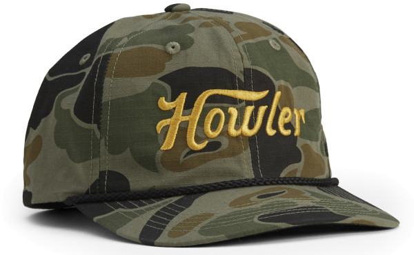Howler Brothers Cap Unstructured Snapback Hats - howler script: camo