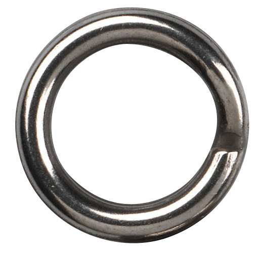 Gamakatsu Sprengringe Stainless Hyper Split Ring Black Nickel