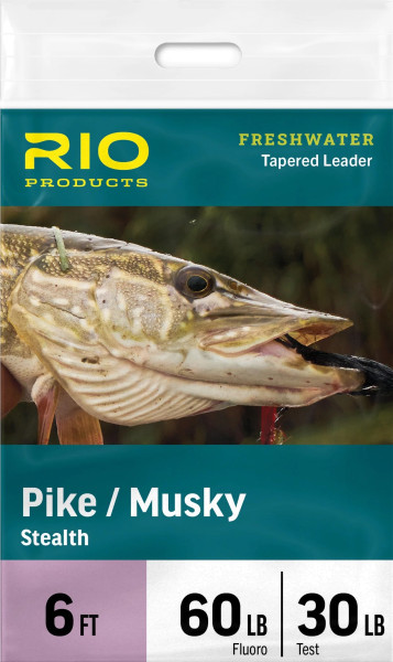Rio Pike/Musky Stealth Leader Vorfach 6 ft.
