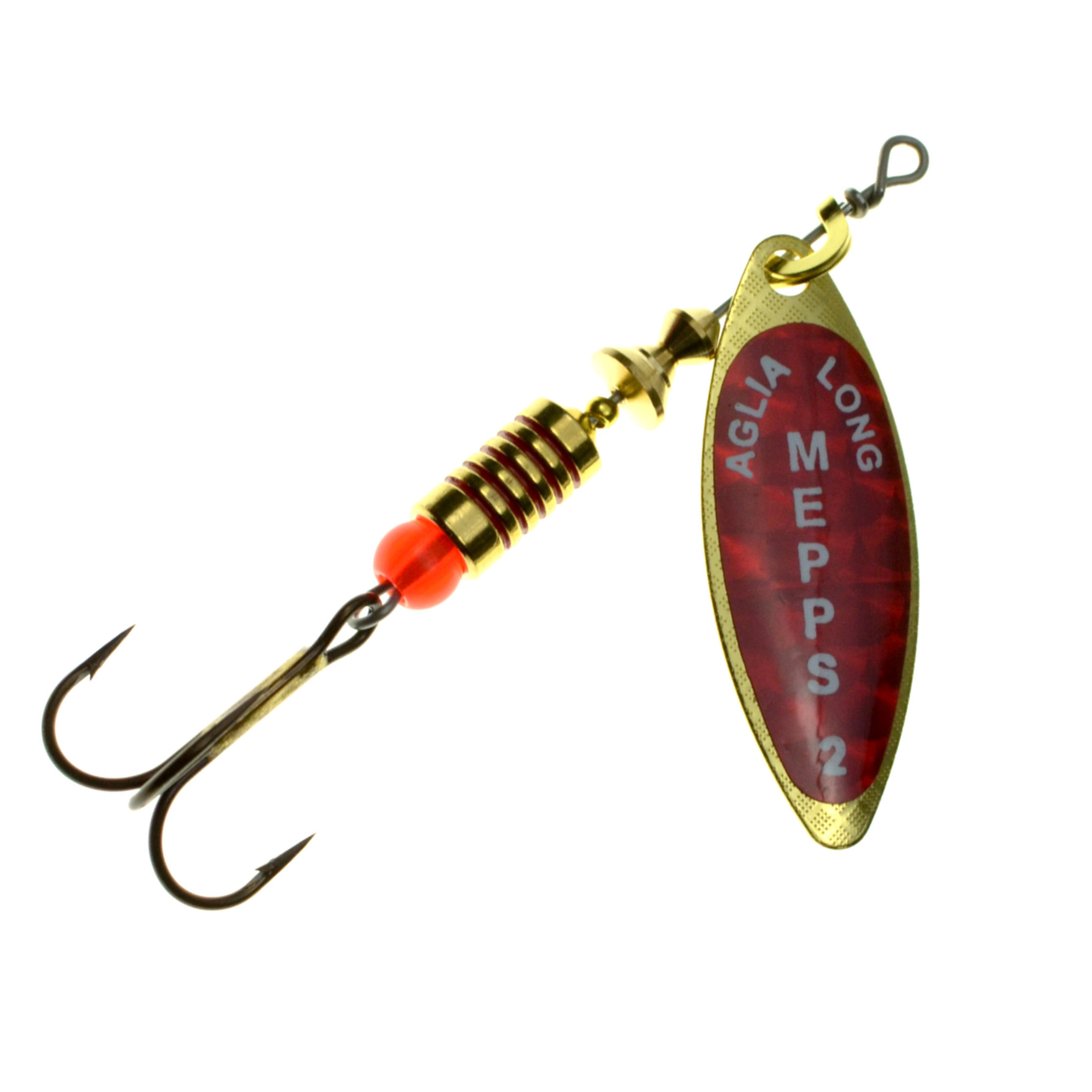 Mepps Aglia Longue Redbow Spinner Gr. 1 - Roter Spinnerköder 4,5g Für Angler