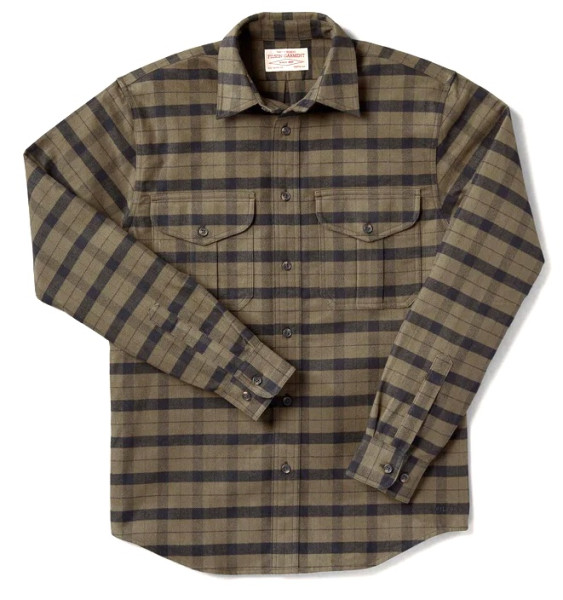 Filson Alaskan Guide Shirt Hemd otter green black plaid