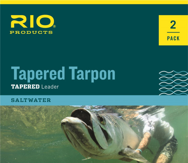 Rio Tapered Tarpon Leader 12ft 2er Pack