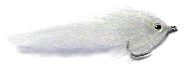 Fishient H2O Salzwasserfliege - Brush Fly all white