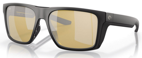 Costa Polarisationsbrille Lido - Matte Black (Sunrise Silver Mirror 580G)