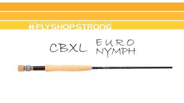 Echo Carbon XL Euro Nymph Einhand Fliegenrute