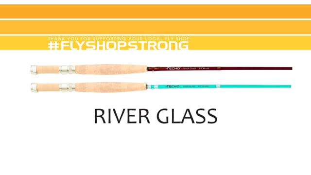 Echo River Glass Einhand Fliegenrute glacier