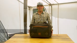 Fishpond Half Moon Weekender Reisetasche peat moss