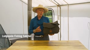 Fishpond Lodgepole Fishing Satchel Tasche peat moss