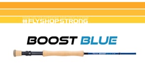 Echo Boost Blue Saltwater Einhand Fliegenrute