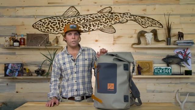 Fishpond Wind River Roll Top Backpack Eco shale