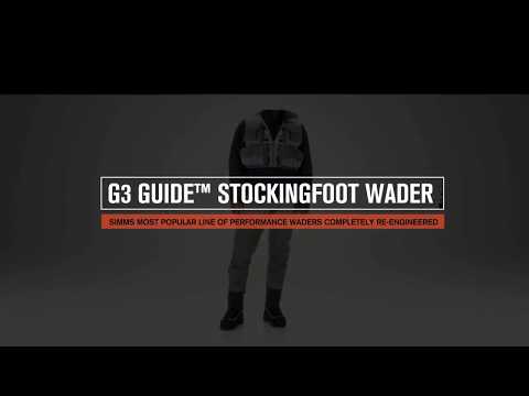 Simms G3 Guide Stockingfoot Wathose cinder