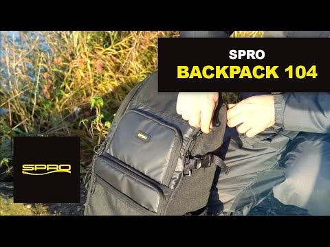 Spro Rucksack mit 4 großen Boxen Backpack 104