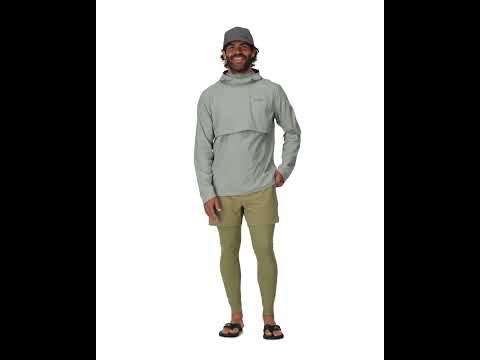 Simms Latitude BiComp Bottom Wetwading Shorts with integrated Tights UPF50 UV-Schutz Bay Leaf