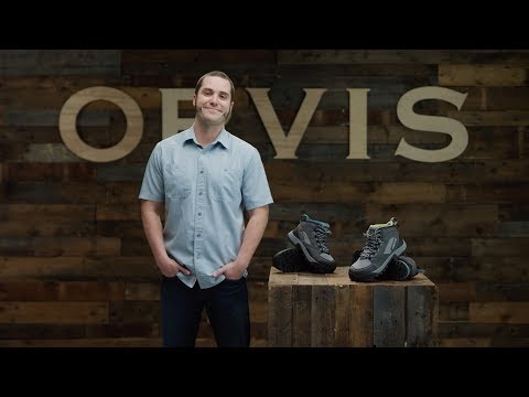 Orvis Ultralight Wading Boot extra leichter Watschuh mit Gummisohle cloudburst