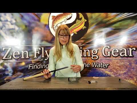 Zen Tenkara Universal Tenkara Rod Replacement Cap and Line Holder