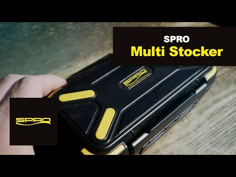 Spro wasserdichte Kleinteilebox Multi Stocker Large 16 x 9,5 x 4,7 cm Tackle Box