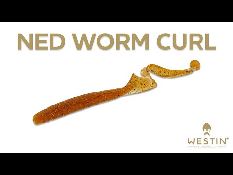Westin Ned Worm Curl Gummiköder 12 cm 5er Set