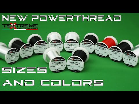 Textreme Power Thread Bindegarn black