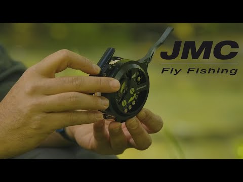 JMC Yoto Nymph halbautomatische Euronymph Fliegenrolle black