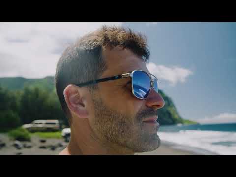 Costa Polarisationsbrille Wader Brushed Silver (Blue Mirror 580G)