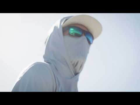 Grundéns Tough Sun Masked Hoodie UPF 50+ Sonnenschutz iceberg Grundéns Tough Sun Masked Hoodie UPF 50+ Sonnenschutz iceberg