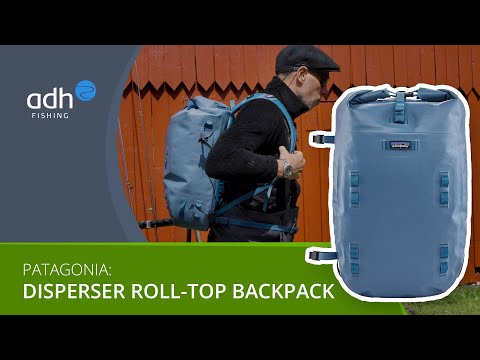 Patagonia Disperser Roll Top Pack 40L wasserdichter Rucksack BSNG - Basin Green