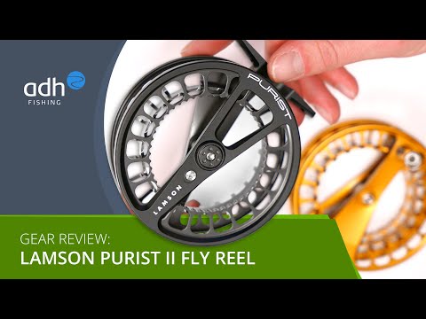 Lamson Purist II Ultralight Reel Fliegenrolle - whiskey